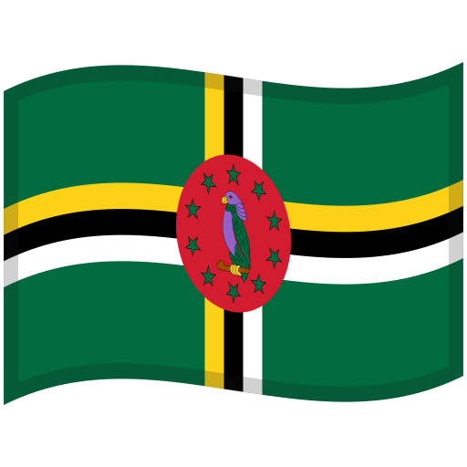 Dominica-Waved-Flag icon