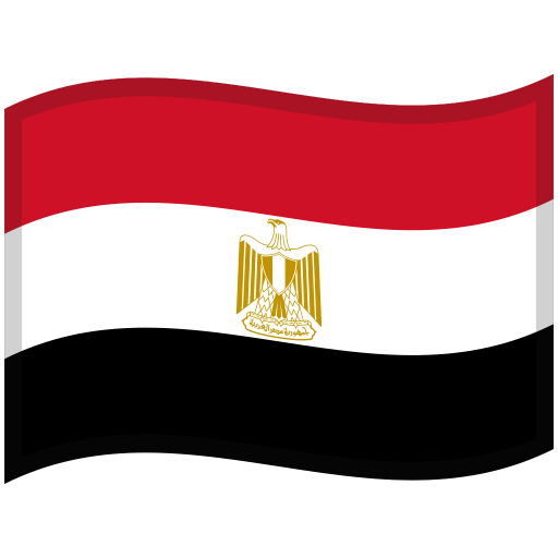 Egypt-Waved-Flag icon