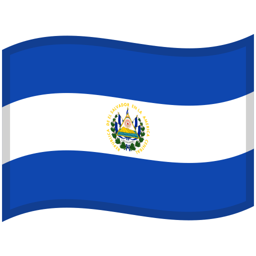 El-Salvador-Waved-Flag icon