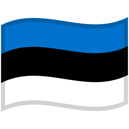 Estonia-Waved-Flag icon