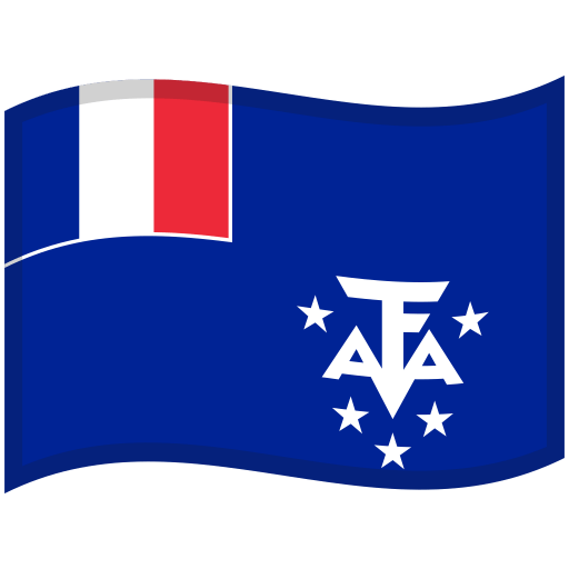 French-Southern-Territories-Waved-Flag icon