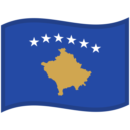 Kosovo-Waved-Flag icon