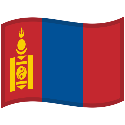 Mongolia-Waved-Flag icon