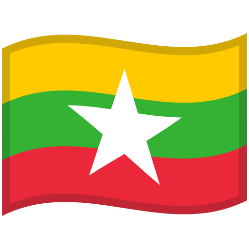Myanmar-Burma-Waved-Flag icon