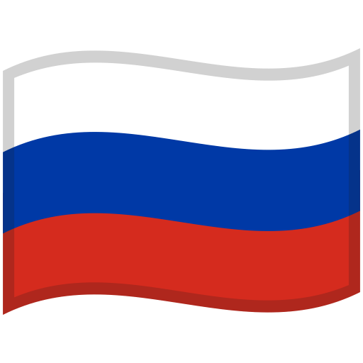 Russia waving flag flat vector Icon. Isolated Russian flag emoji  illustration Stock Vector