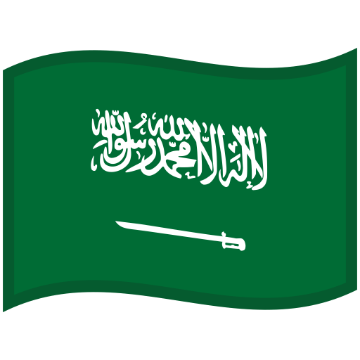 Saudi-Arabia-Waved-Flag icon