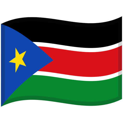South-Sudan-Waved-Flag icon