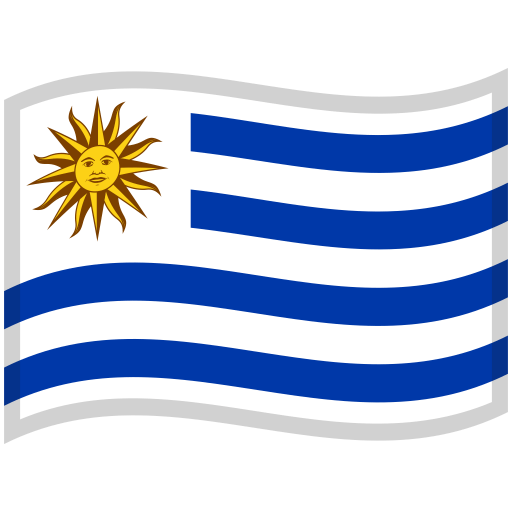 Uruguay-Waved-Flag icon