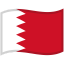 Bahrain Waved Flag icon