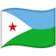 Djibouti Waved Flag icon