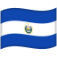 El Salvador Waved Flag icon
