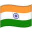 India Waved Flag icon