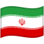 Iran Waved Flag icon