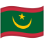 Mauritania Waved Flag icon