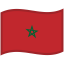 Morocco Waved Flag icon
