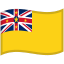 Niue Waved Flag icon
