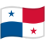 Panama Waved Flag icon