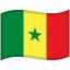 Senegal Waved Flag icon