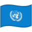 United Nations Waved Flag icon