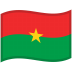 Burkina-Faso-Waved-Flag icon