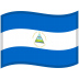 Nicaragua-Waved-Flag icon