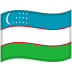 Uzbekistan-Waved-Flag icon
