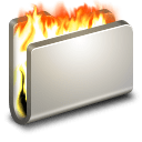 Burn Metal Folder icon