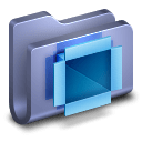 DropBox Blue Folder icon