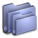 Folders Blue Folder icon