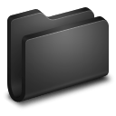 Generic Black Folder icon
