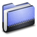 Library Blue Folder icon