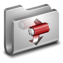 Torrents Metal Folder icon