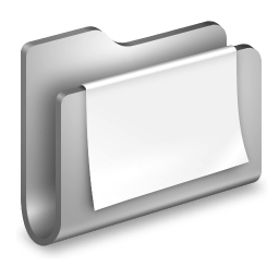 Documents Metal Folder icon