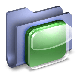 iOS Icons Blue Folder icon
