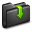 Downloads-Black-Folder icon