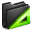 Applications Black Folder icon