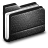 Library-Black-Folder icon