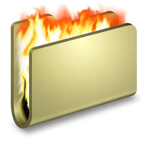 Burn-Folder icon