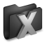 System Black Folder icon