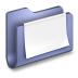 Documents-Blue-Folder icon