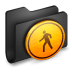 Public-Black-Folder icon
