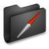 Sites-Black-Folder icon