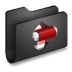 Torrents-Black-Folder icon