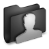 User-Black-Folder icon