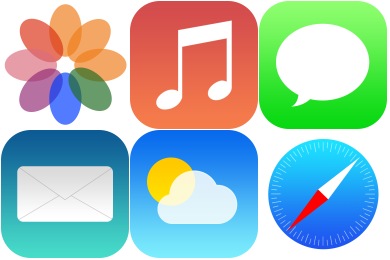 iOS7 Redesign Icons