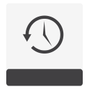 Drive HDD TimeMachine White icon