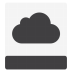 Drive-HDD-iCloud-White icon