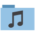 Folder-appicns-music icon