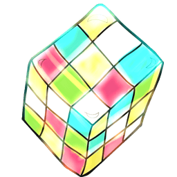 Rubik cube icon