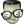 Geek-zombie icon